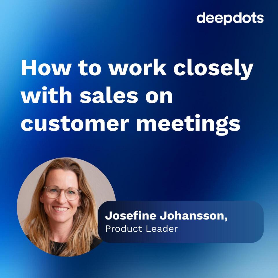 Josefine Johansson deepdots product leader