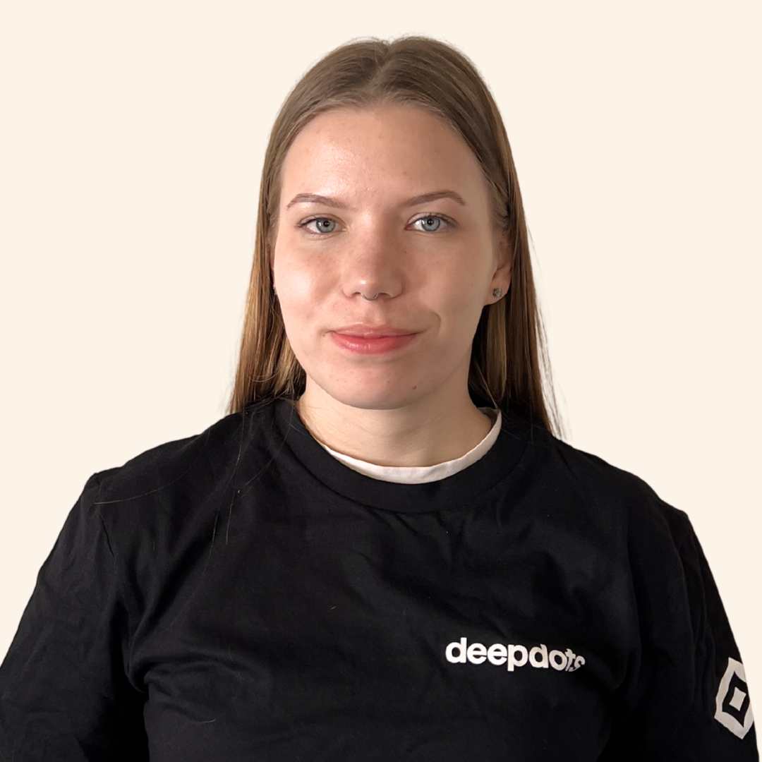 Ekaterina profile picture Photo shows Ekaterina member of Deepdots team